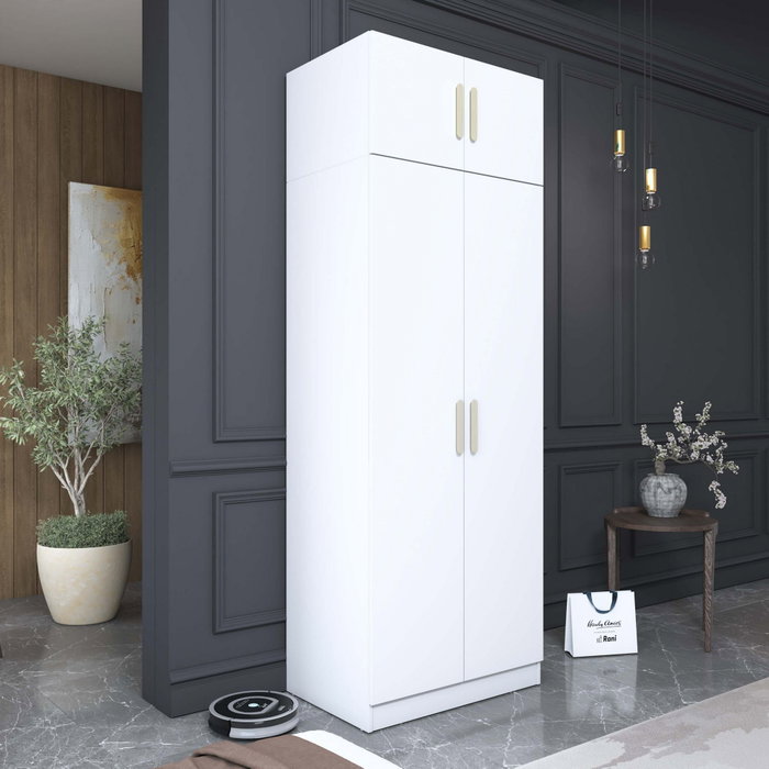 Hanah Home Armario BA210 - 4619 Blanco